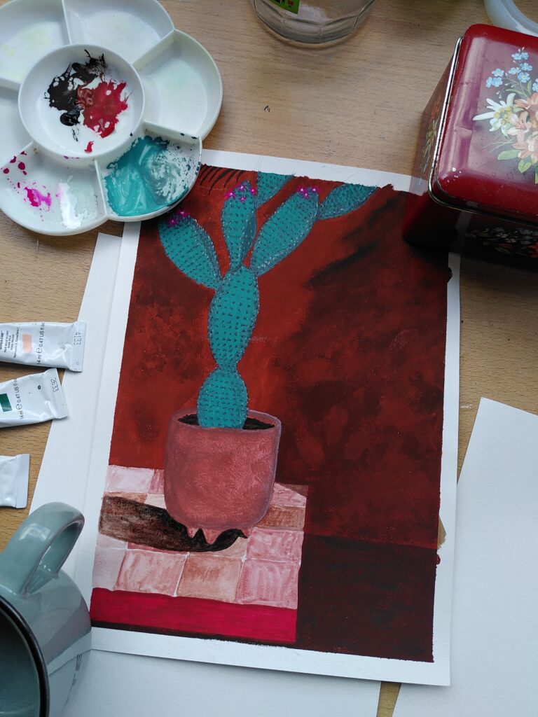 Workshop botanisch illustreren met gouache