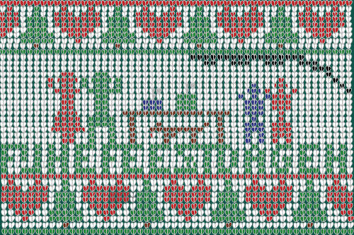Kerstkaart eco 'We breien het wel weer recht' - Afbeelding 2