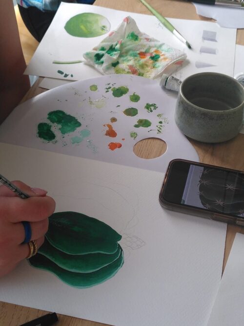 Online workshop: Groei je creativiteit met gouache